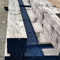 Poteaux bois 150x150mm Traité 3 GRIS  Long 4m